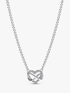 Pandora Sparkling Infinity Heart Collier Necklace